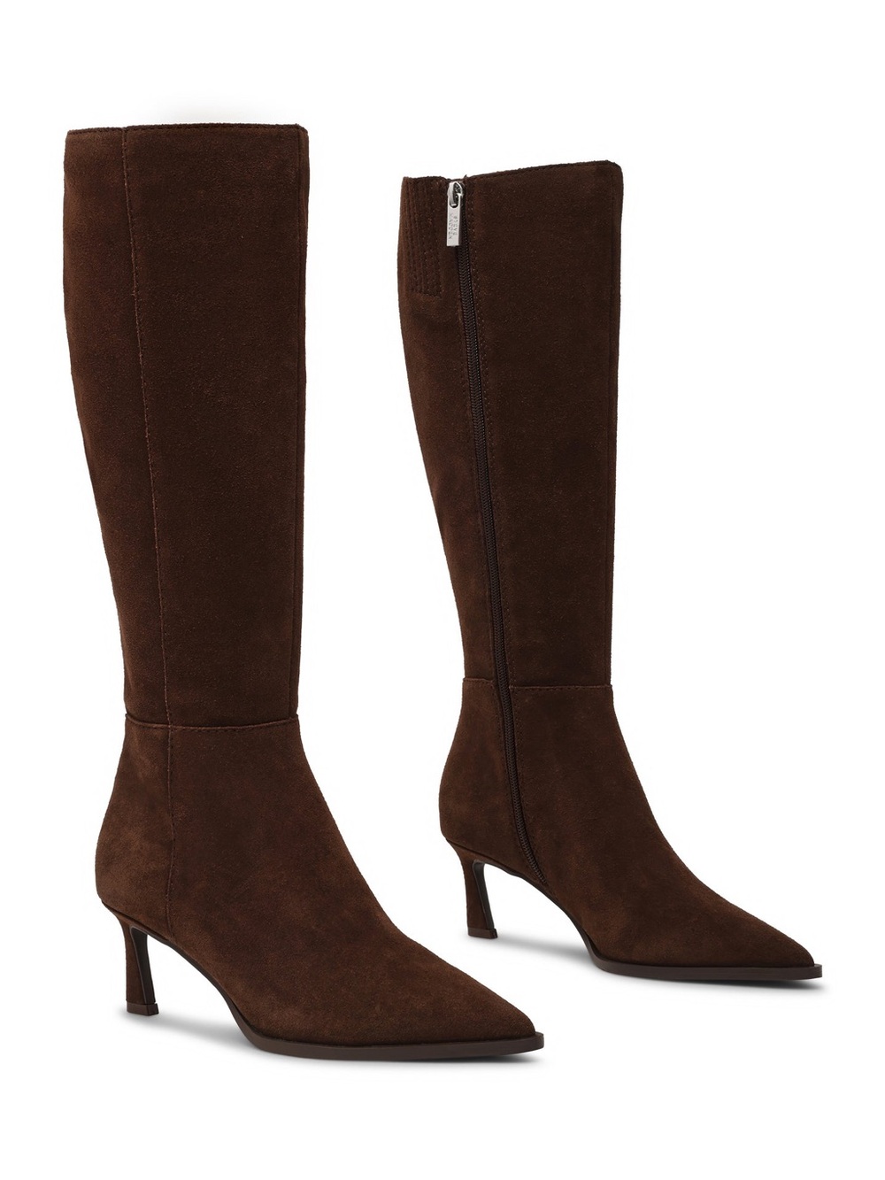 STEVE MADDEN Lucid Suede KneeHigh Boots • Size 7 •Brown SOLD OUT Khaite Style